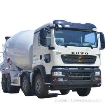 2022 Nuovissimo camion per miscelatore in cemento EV CNHTC Howo TX 350HP 8x4 12m3 Truck Electric Truck Mexer Truck a basso prezzo di vendita a basso prezzo